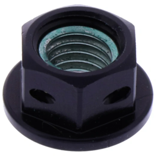 Kettenradmutter JMP Bolt M8X1.25 mm Alu Racing schwarz