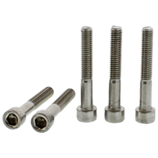 Zylinderschrauben M6X1, 40mm aus Edelstahl A2, 5 Stück