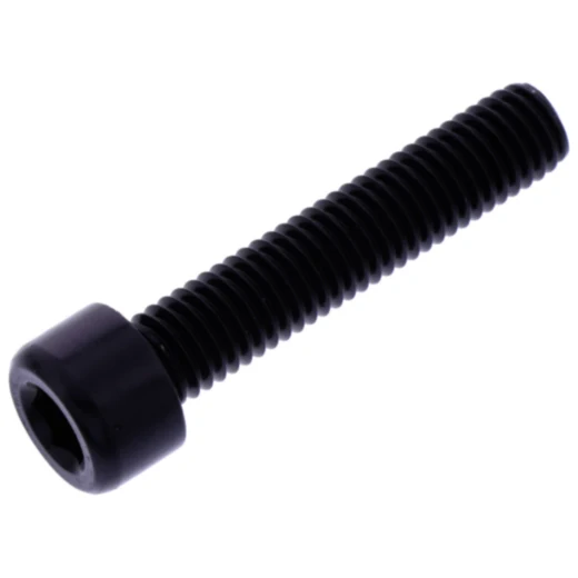 Zylinderschraube JMP M8x1.25 40 mm Aluminium schwarz