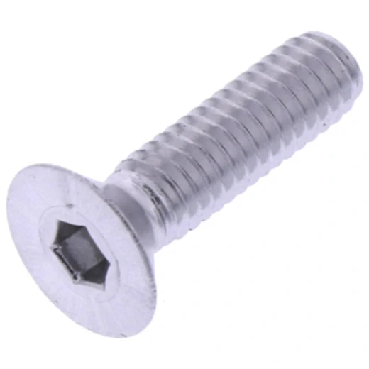 Senkschraube JMP M4X0.7 mm 15 mm Alu silber