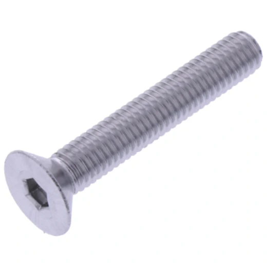 Senkschraube JMP Bolt M5X0.8 mm 30 mm aus Aluminium silber