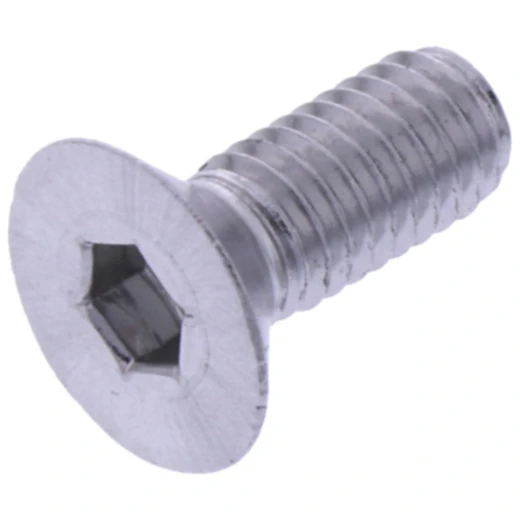 Senkschraube JMP Bolt M6X1.00 mm 15 mm Aluminium silber