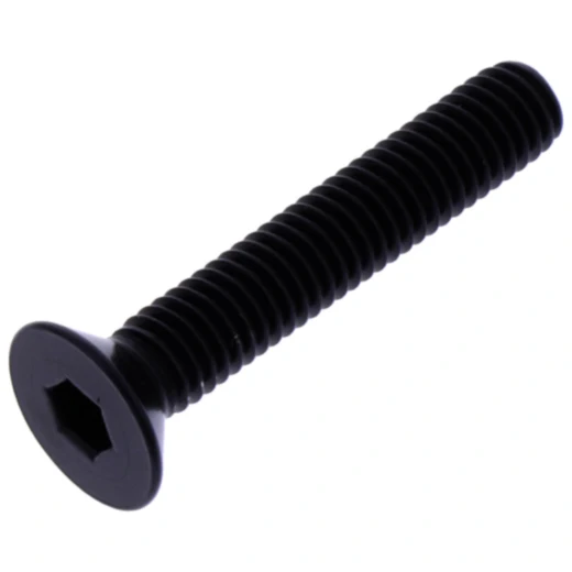 Senkschraube JMP M6X1.00 mm 35 mm Aluminium schwarz