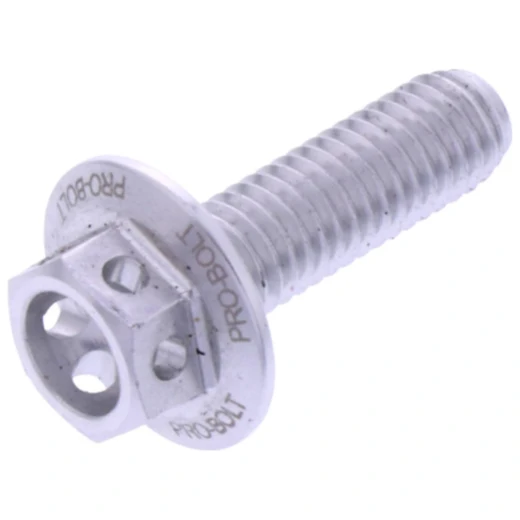 Sechskantschraube M5X0.8 mm 16 mm Alu Racing silber