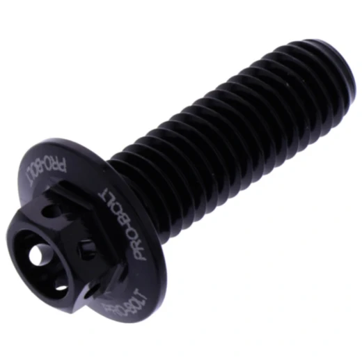 Sechskantschraube JMP Bolt M8X1.25 mm 25 mm Alu Racing schwarz
