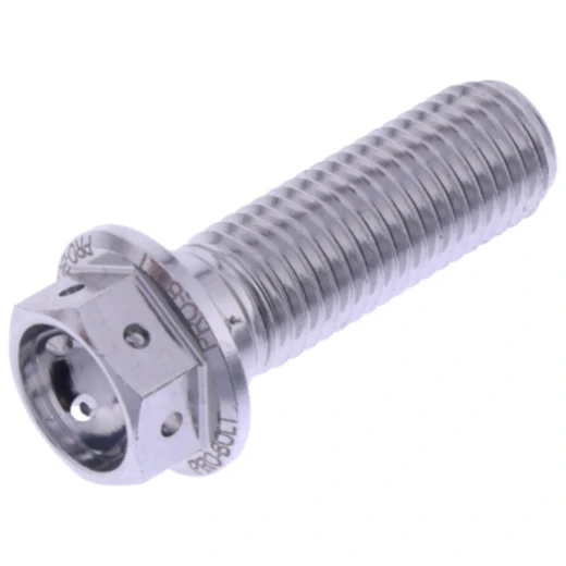 Schraube Sechskant JMP Bolt M10 x 1.25 mm 30 mm Alu Racing silber