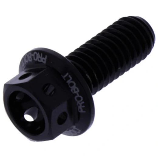 Sechskantschraube JMP Alu Racing M6X1 mm 15 mm schwarz