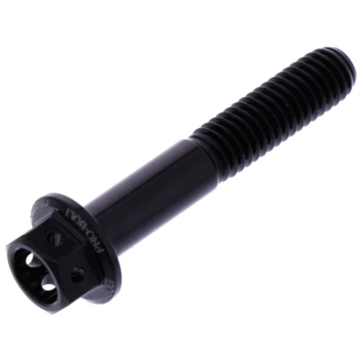 Sechskantschraube JMP Bolt Alu Racing M6X1 für Motorräder schwarz