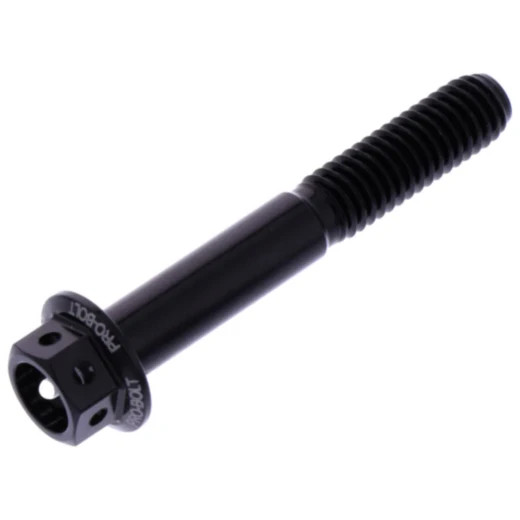 Sechskantschraube JMP M6X1MM 40MM Alu Racing Schwarz