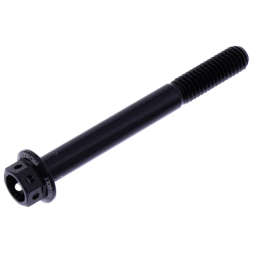 Sechskantschraube JMP Bolt M6x1 mm 55 mm Alu Racing schwarz