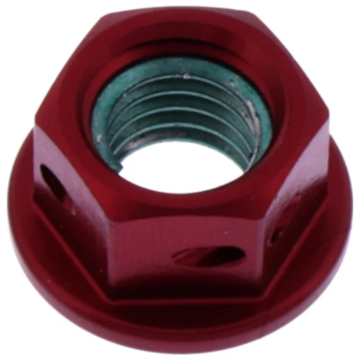 Kettenradmutter JMP Bolt M8X1.25 mm Alu Racing rot