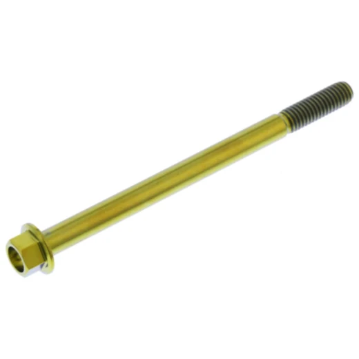 Schraube 6 Kant M6X1 mm 85 mm Titan gold