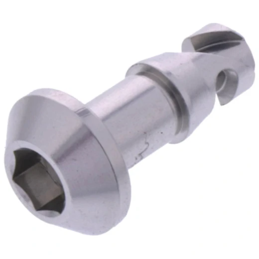 Schnellverschlussschraube JMP alu Verkleidung 17 mm Innensechskant silber