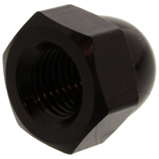Hutmutter JMP Bolt M10 x 1.25 mm Aluminium schwarz
