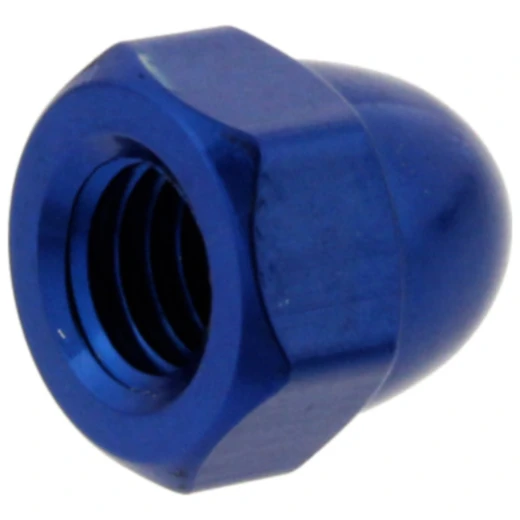 Hutmutter JMP Bolt M6X1 mm Aluminium blau