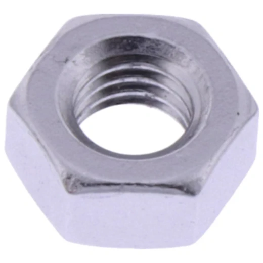 Mutter Linksgewinde JMP M6X1 mm Aluminium silber