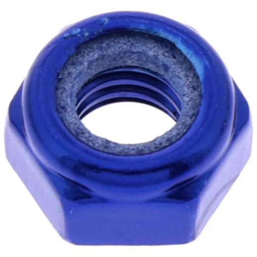 Mutter JMP Bolt M6X1 mm Alu blau