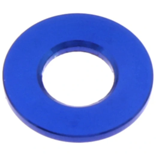 Unterlegscheibe JMP M4 Alu blau