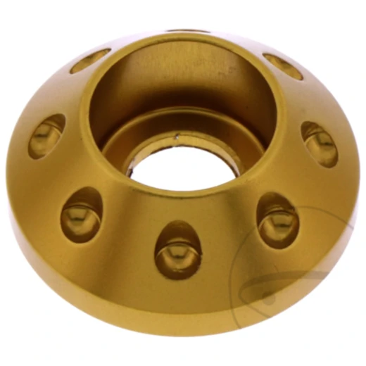 Unterlegscheibe konisch JMP M8 Alu gold