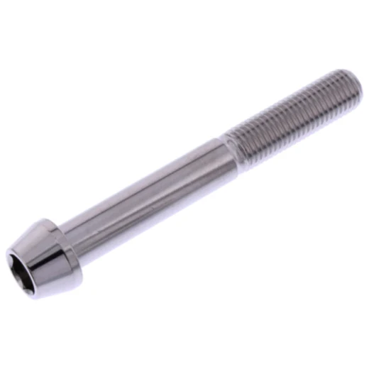 Edelstahl konische Gewindeschraube M10 x 1.25 mm 75 mm