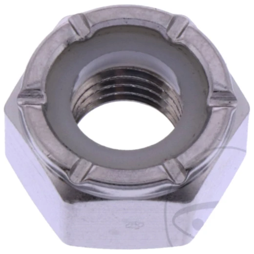 Mutter selbstsichernd JMP Bolt M10 x 1.25 mm Edelstahl V4A