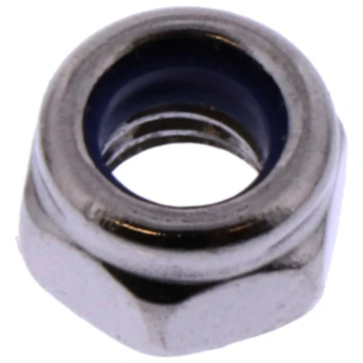Mutter selbstsichernd M5X0.8 mm Edelstahl V4A für Motorräder