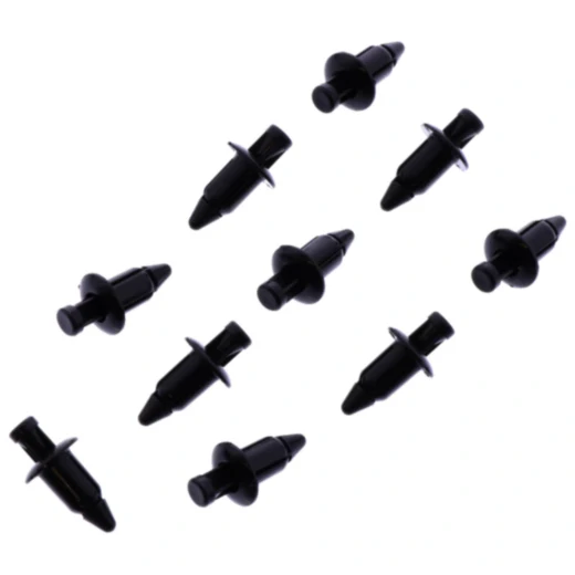 Schlagniet schwarz für Kawasaki Tourmax 10 Stück