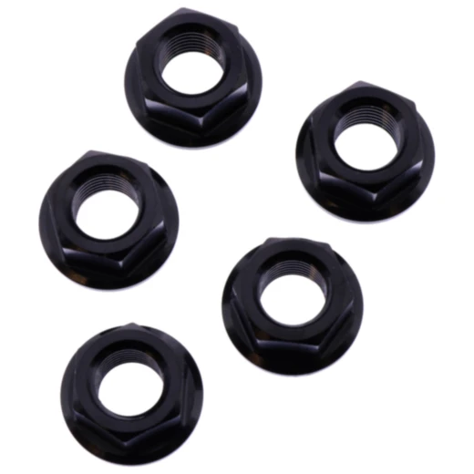 Mutter Kettenrad Satz JMP Bolt M10 x 1. 25 mm Edelstahl V4A schwarz passend für: Ducati Scrambler, Monster, Hypermotard