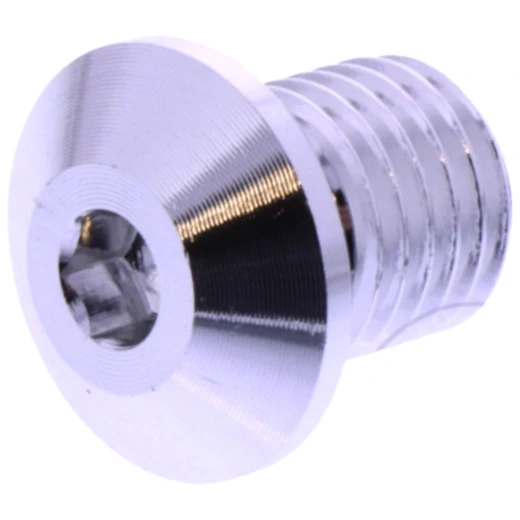 Abdeckschraube für den Spiegel Daytona M10 x 1,25 mm 11 mm silber links