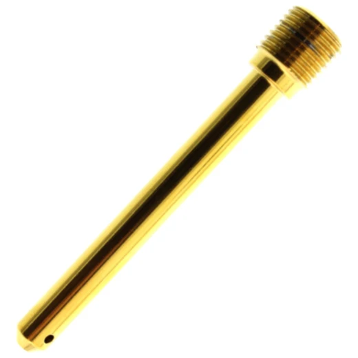 Gleitstift Bremsklotz Edelstahl V4A gold passend für: Triumph Bonneville, Tiger, Speed Triple