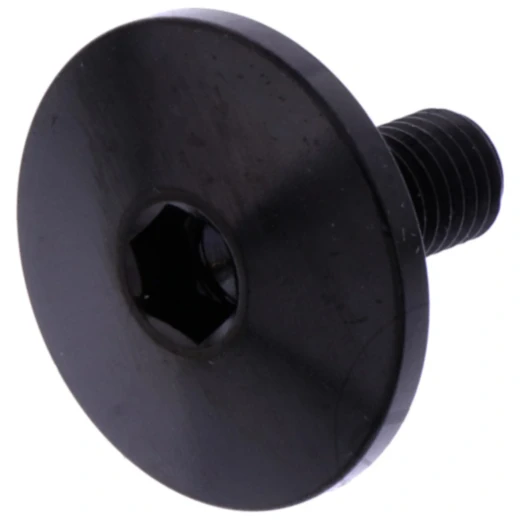 Schraube Ventil M7X1M mm 11 mm Edelstahl V4A schwarz passend für: Suzuki AN, UH, LT - Z