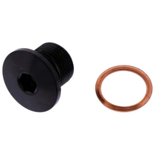 Zylinderschraube M14X1.25 mm 11 mm Edelstahl V4A schwarz