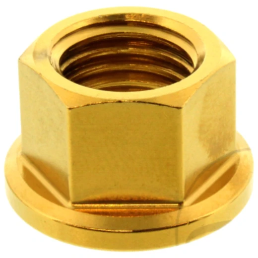 Mutter Kettenrad JMP Bolt M12X1. 5 mm Edelstahl V4A gold passend für: BMW S, HP4