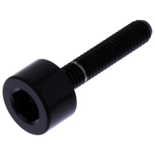 Schraube Tankdeckel M4x0.7 mm 20 mm Edelstahl V4A schwarz für: BMW, Honda