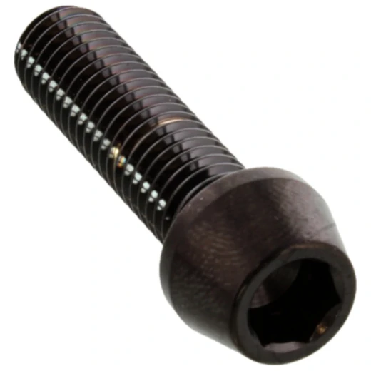 Schraube konisch M8X1.25 mm 30 mm Edelstahl V4A schwarz_0