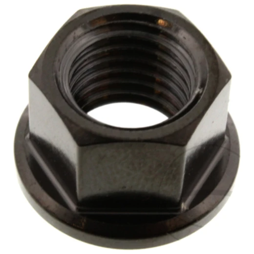 Mutter Kettenrad JMP Bolt M12X1. 5 mm Edelstahl V4A schwarz passend für: BMW S, HP4