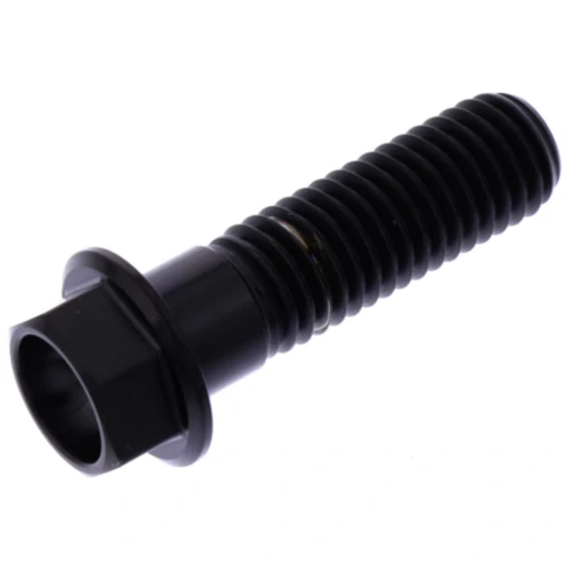 Schraube Sechskant M10 x 1.5 mm 35 mm Titan schwarz