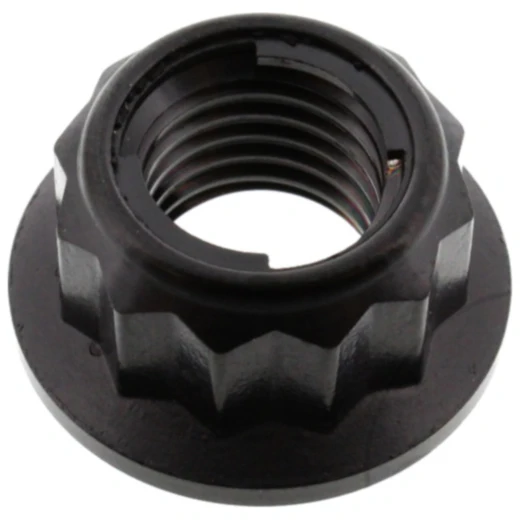 Bundmutter selbstsichernd JMP Bolt M10 x 1. 25 mm Titan schwarz passend für: Kawasaki Z, Ninja, ZZR 7755349