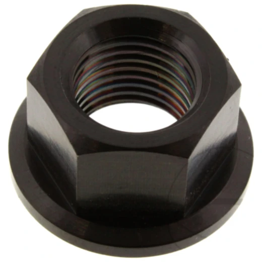 Mutter Kettenrad M10X1 mm Titan schwarz passend für: Ducati Multistrada, Monster, Panigale