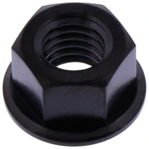 Mutter Kettenrad M8X1. 25 mm Titan schwarz passend für: Honda CRF, CR, XR