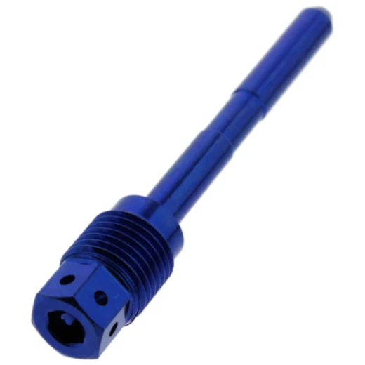 Gleitstift Bremsklotz JMP Bolt Titan blau Racing passend für: Kawasaki Z, ZX - 10R, KLZ