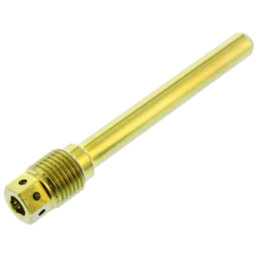 Gleitstift Bremsklotz JMP Bolt Titan gold Racing passend für: Honda VT, CB, CBR
