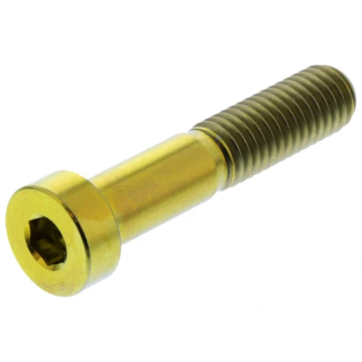 Zylinderschraube M8X1. 25 mm 40 mm Titan gold passend für: Ducati Monster, 916, 748