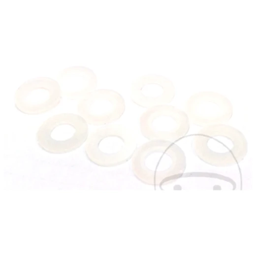 Unterlegscheibe Set M4 x 8mm Nylon für Motorräder