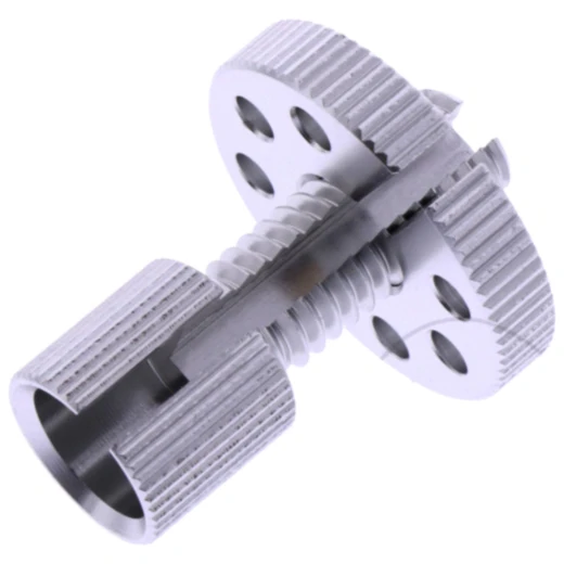 Stellschraube JMP Bolt M8X1.25 30 mm Aluminium silber