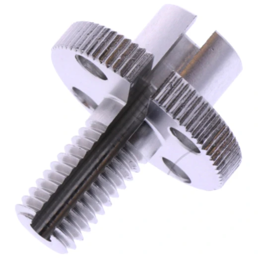 Stellschraube JMP M10 x 1.50 35 mm Aluminium silber