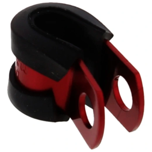 Halter Bremsschlauch JMP Bolt 6 mm Alu rot passend für: Honda CBR, CB, VT