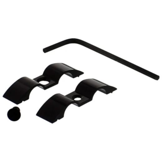 Halter Bremsschlauch JMP Bolt 9 mm 2-fach Alu schwarz