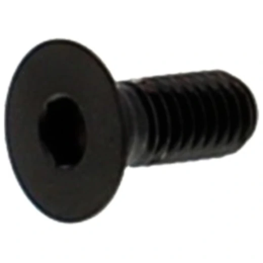 Senkschraube M6X1 15 mm Edelstahl V4A schwarz