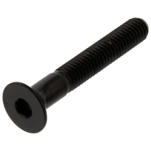 Senkschraube M6X1 40mm Edelstahl V4A schwarz